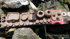 Pottery made by children. Photo by Jude Baggo