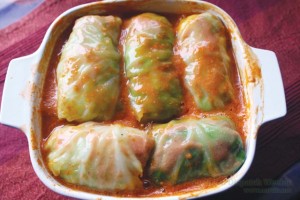 CABBAGE ROLLS. Photo ni Brenda S. Dacpano