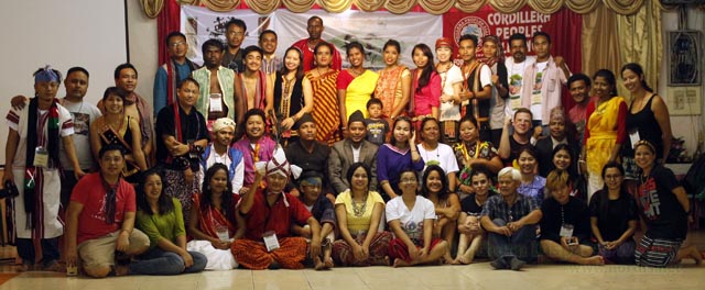 Participants to the 3rd International Indigenous Youth Conference during the opening program. Photo courtesy of IIYC